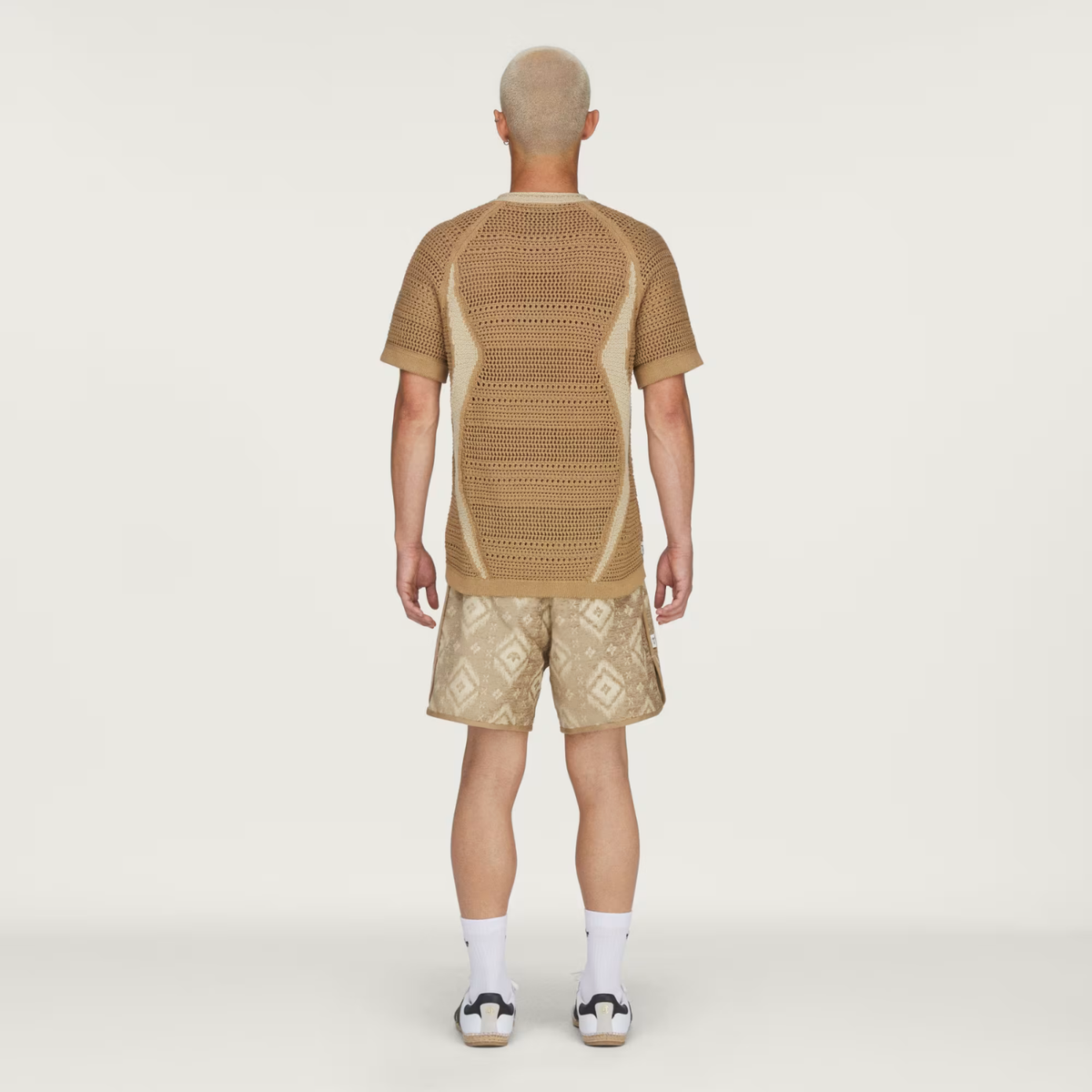 CLOT Heritage Print Short by Edison Chen Warm Sandstone 