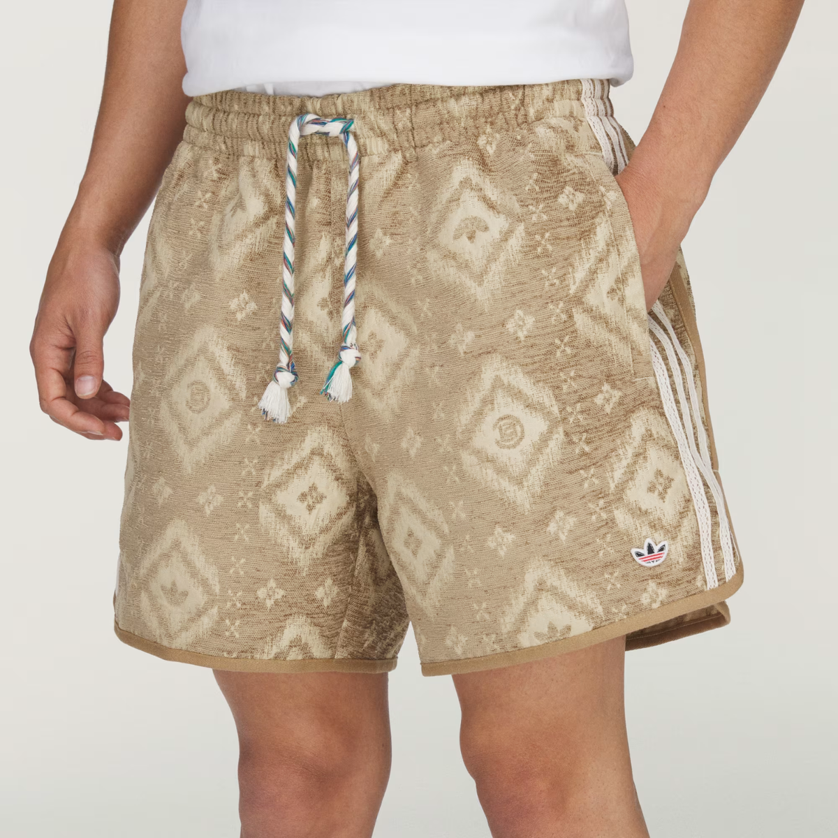 CLOT Heritage Print Short by Edison Chen Warm Sandstone 