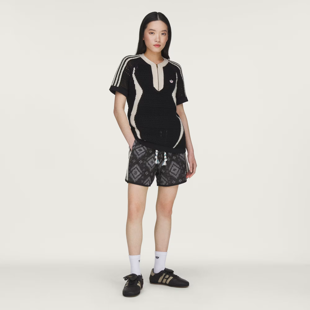 CLOT Knit Jersey by Edison Chen Black/Wonder White 