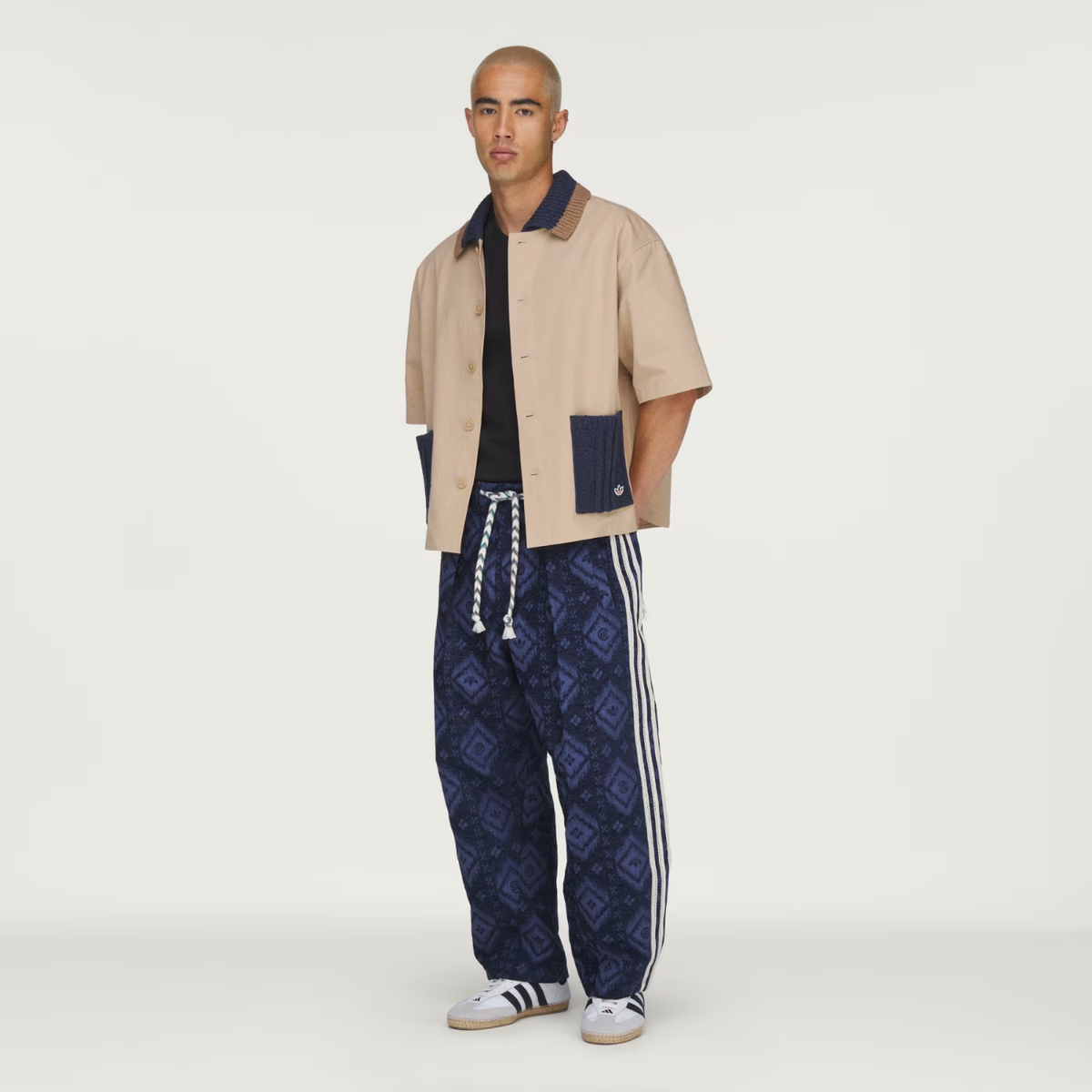 CLOT Redefined Utility Short Sleeve Shirt by Edison Chen Warm Sandstone