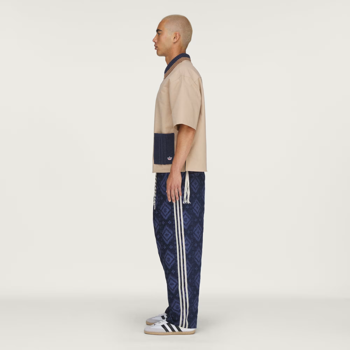 CLOT Redefined Utility Short Sleeve Shirt by Edison Chen Warm Sandstone
