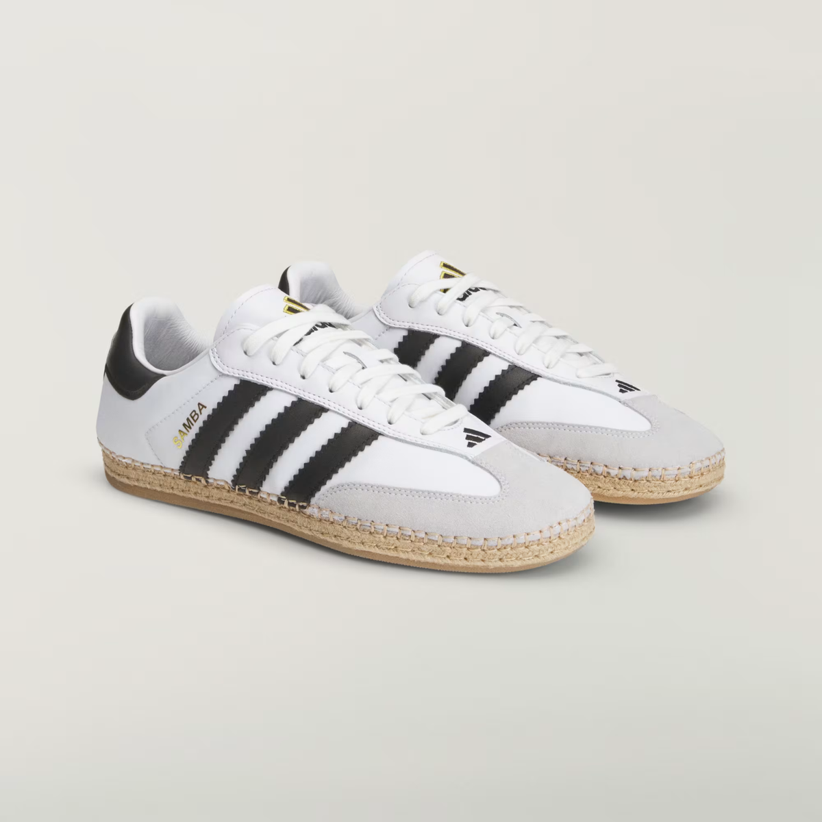 CLOT Samba Espadrille By EDC White/Core Black KJ0274