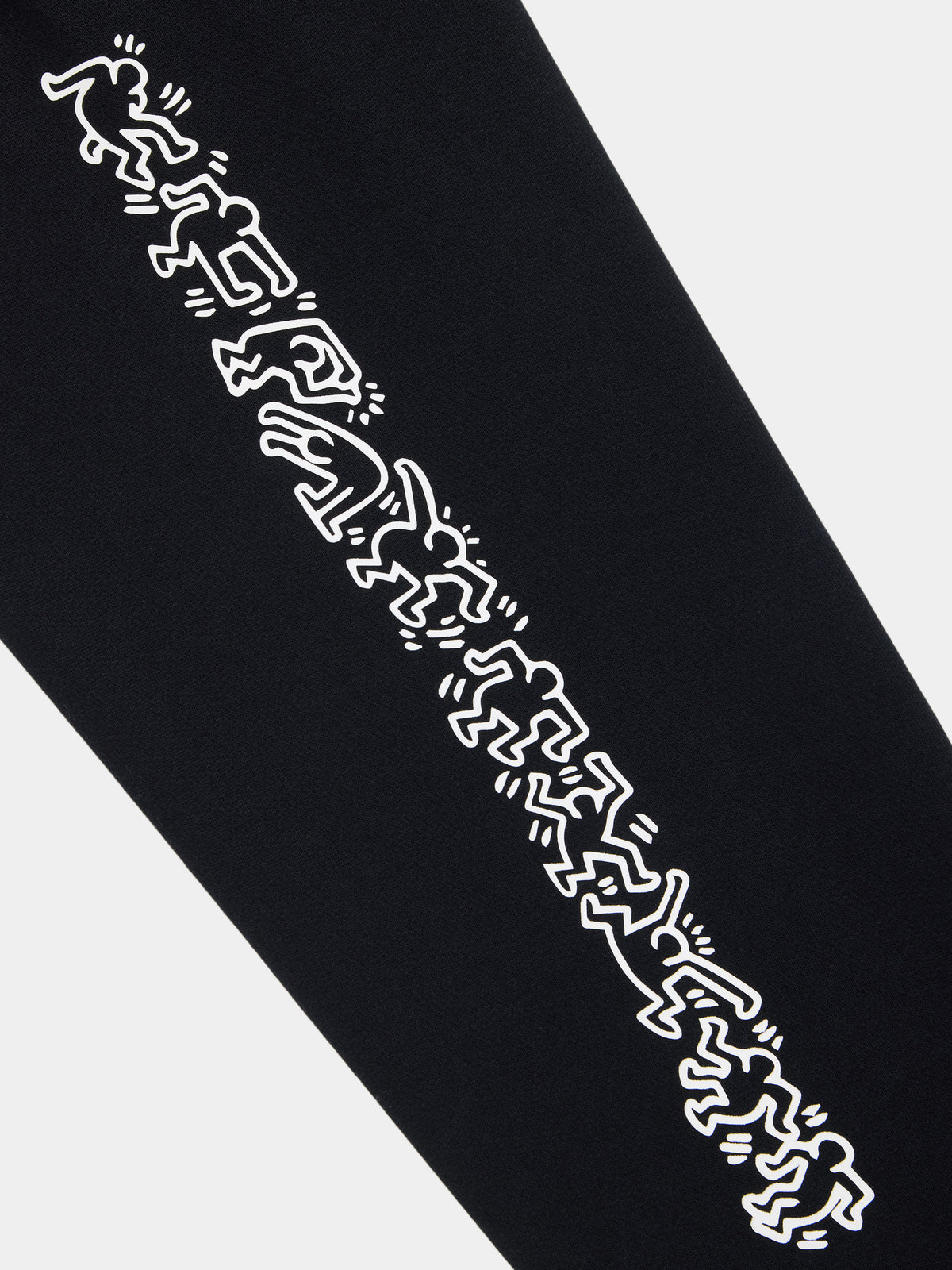 Keith Haring X Alpha New York Graphic Hoodie Black