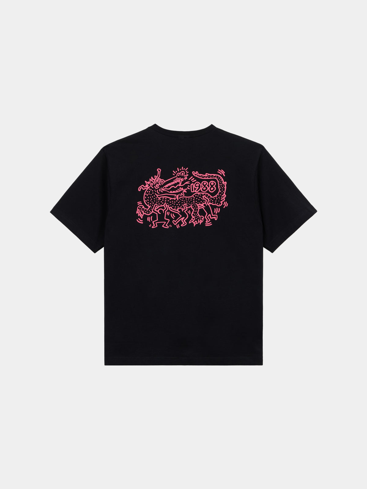 Keith Haring X Alpha Dragon Graphic Tee Black