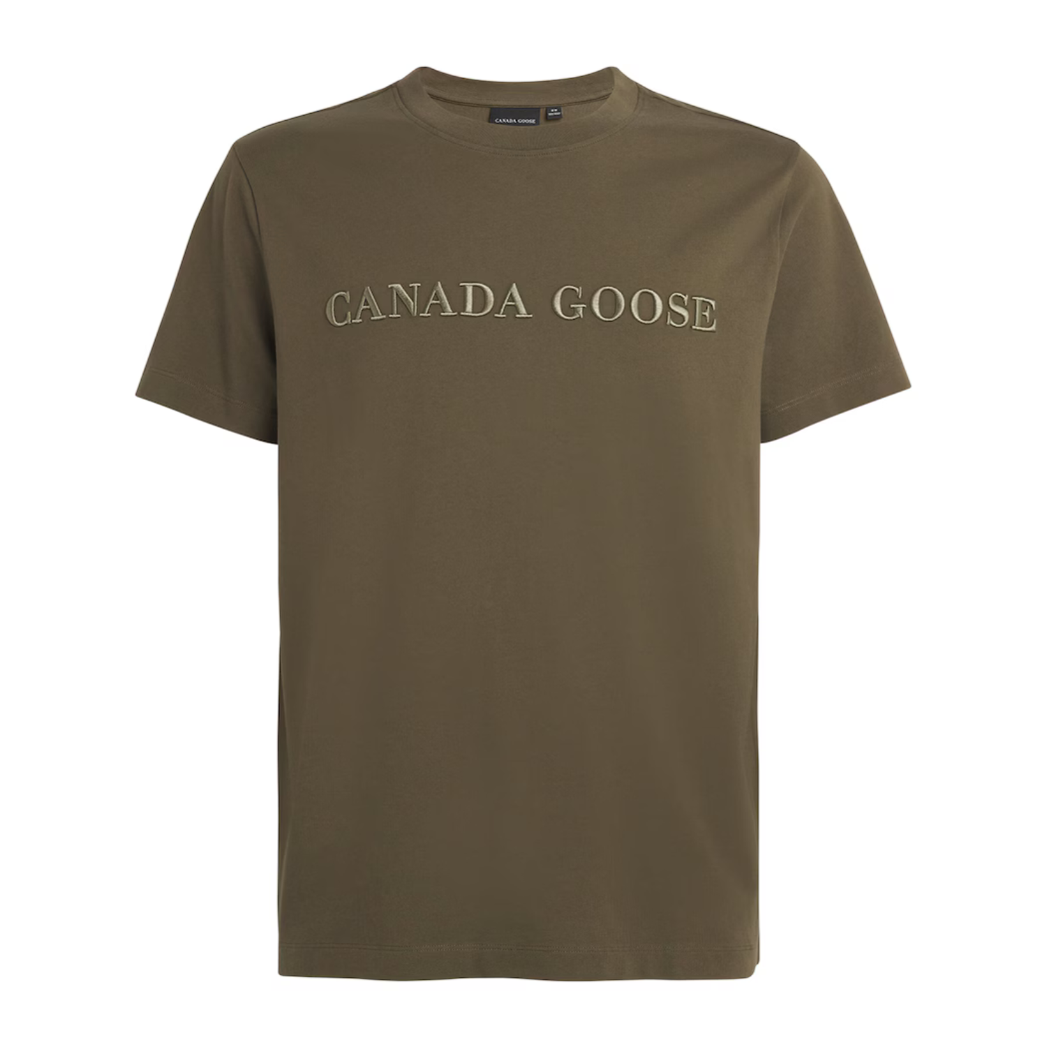 【 】EMERSEN T-SHIRT EMBR WORDMARK◆1420M2 Canada Goose Emersen T-Shirt Embroidered Wordmark Military