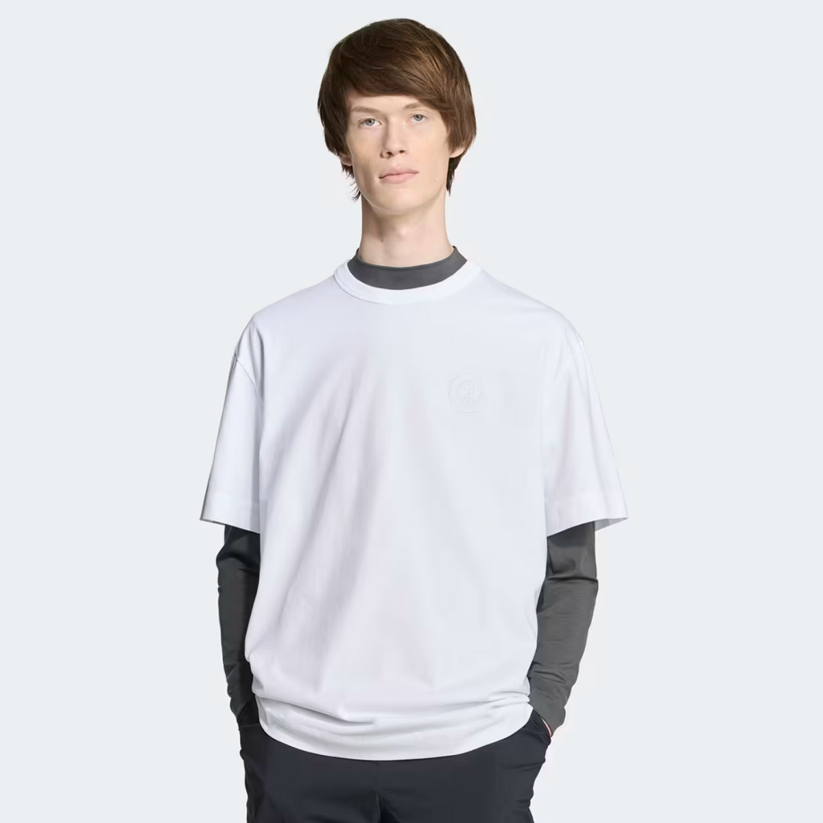 Canada Goose Gladstone T-Shirt Embroidered Disc White
