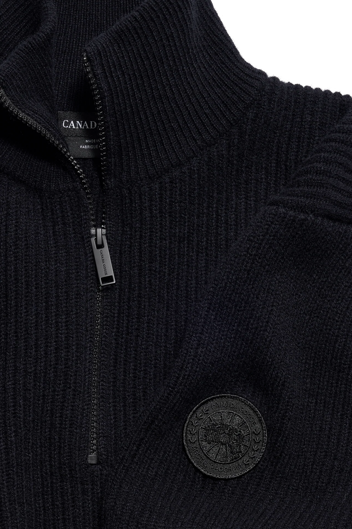 Canada Goose Mckinney 1/4 Zip Knit Black