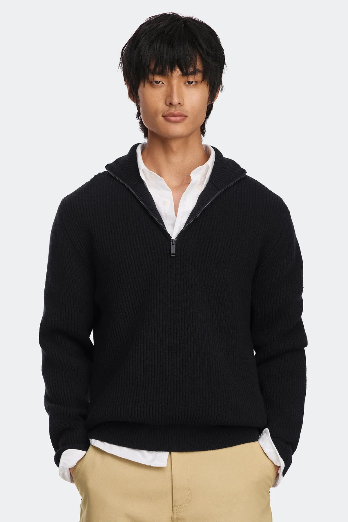 Canada Goose Mckinney 1/4 Zip Knit Black