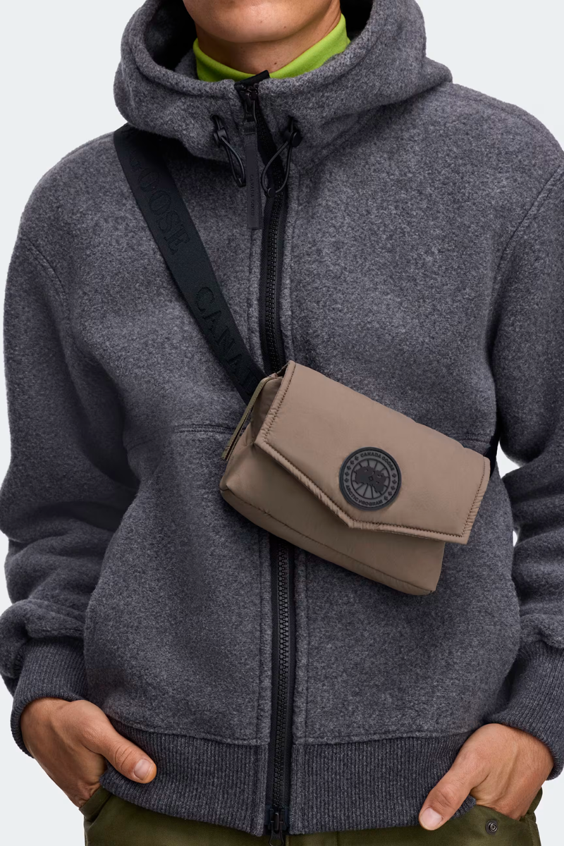 Canada Goose Mini Waistpack Enduralux Taupe Grey