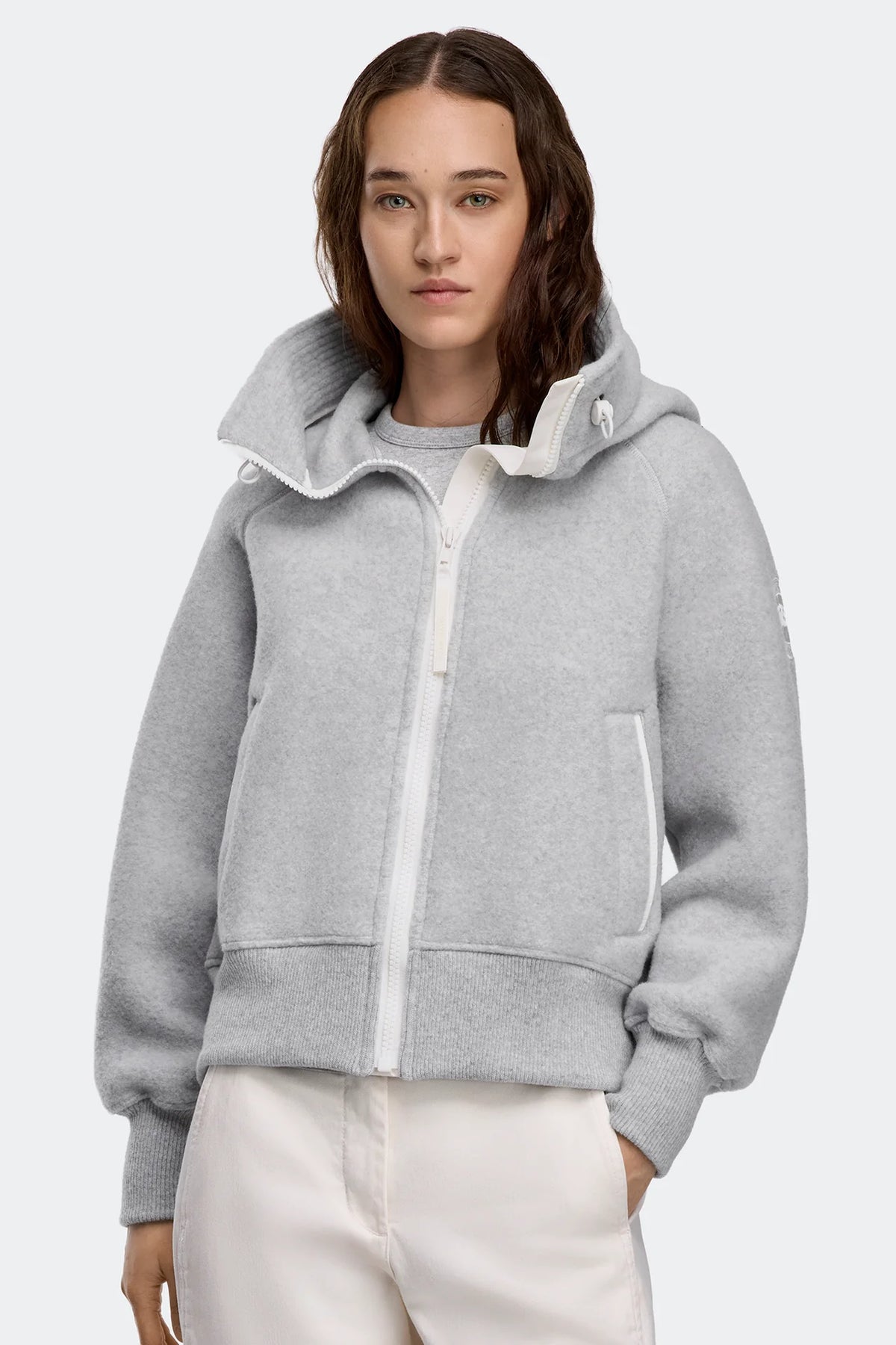 Canada Goose W Chilliwack Fleece Bomber Silverbirch Heather