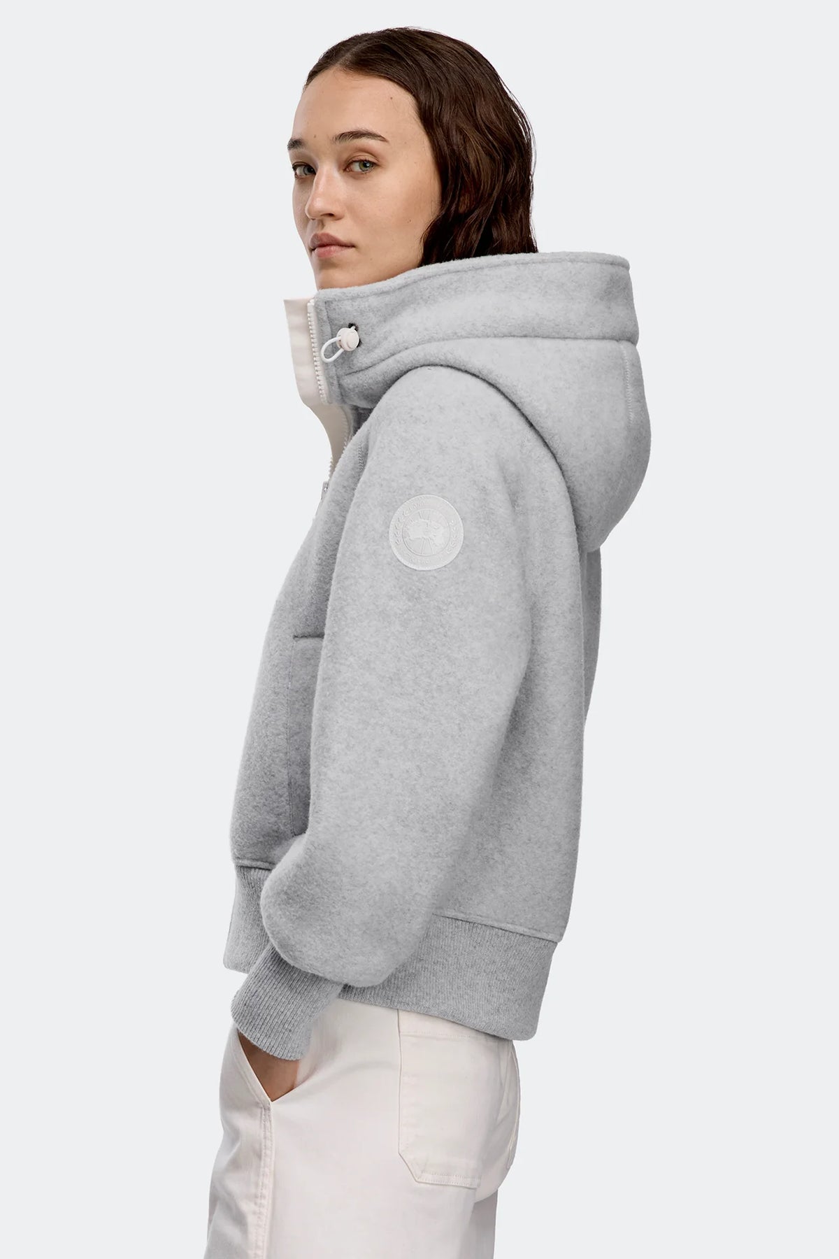 Canada Goose W Chilliwack Fleece Bomber Silverbirch Heather