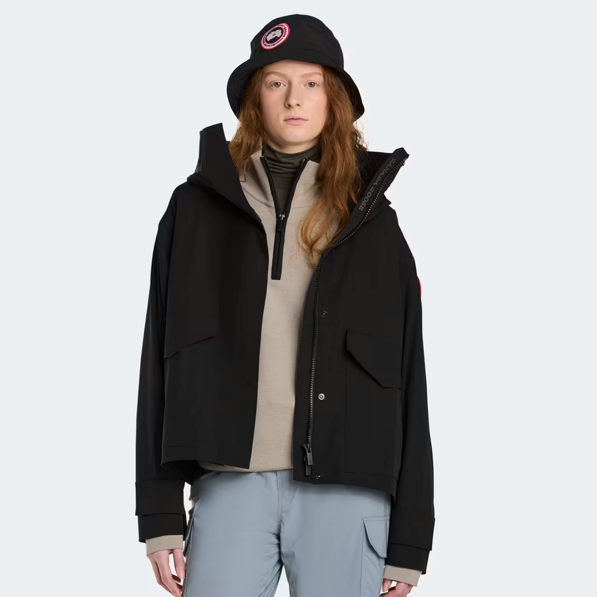 Canada Goose W Tofino Rain Jacket Black