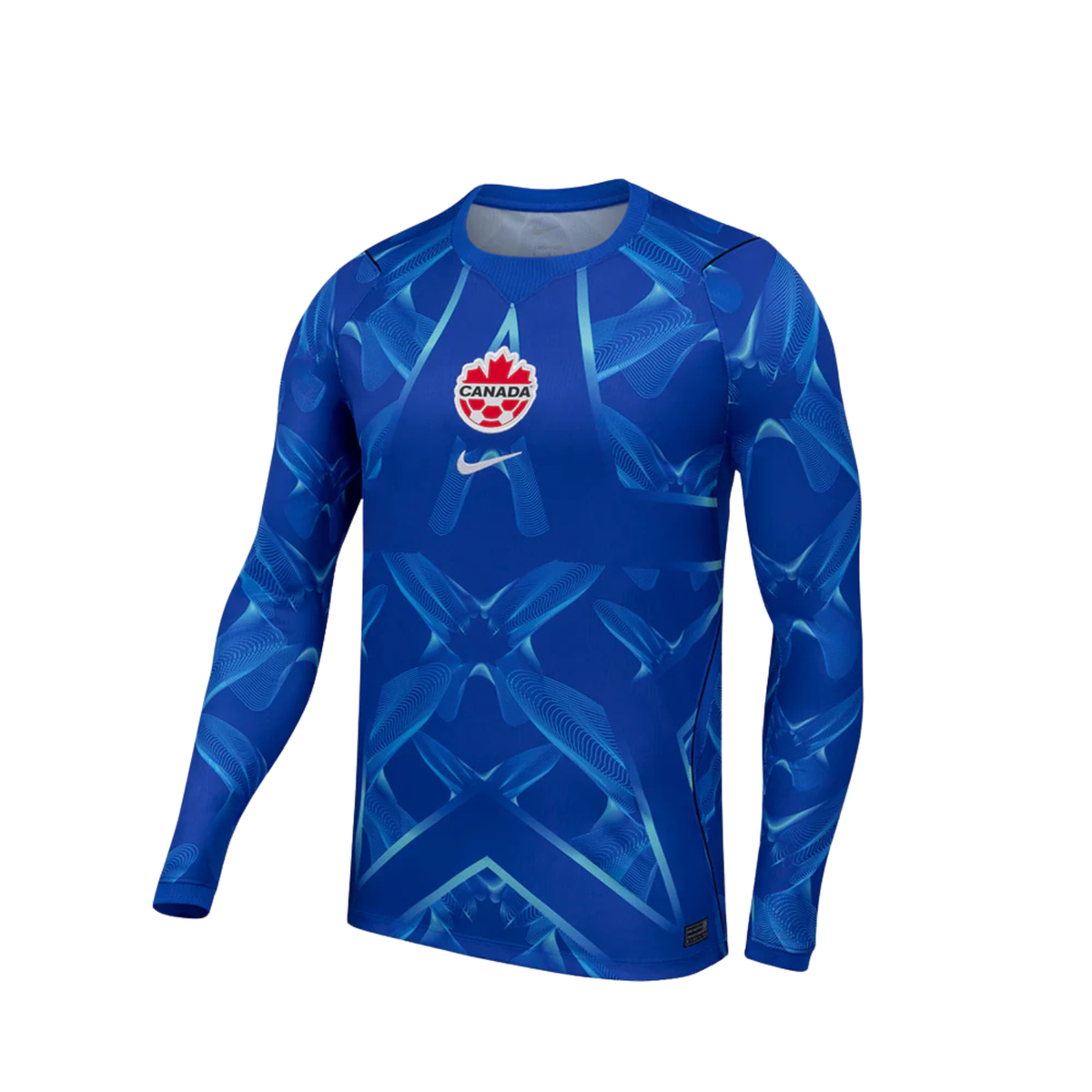 Nike Canada Soccer Stadium Goalkeeper Jersey Lyon Blue