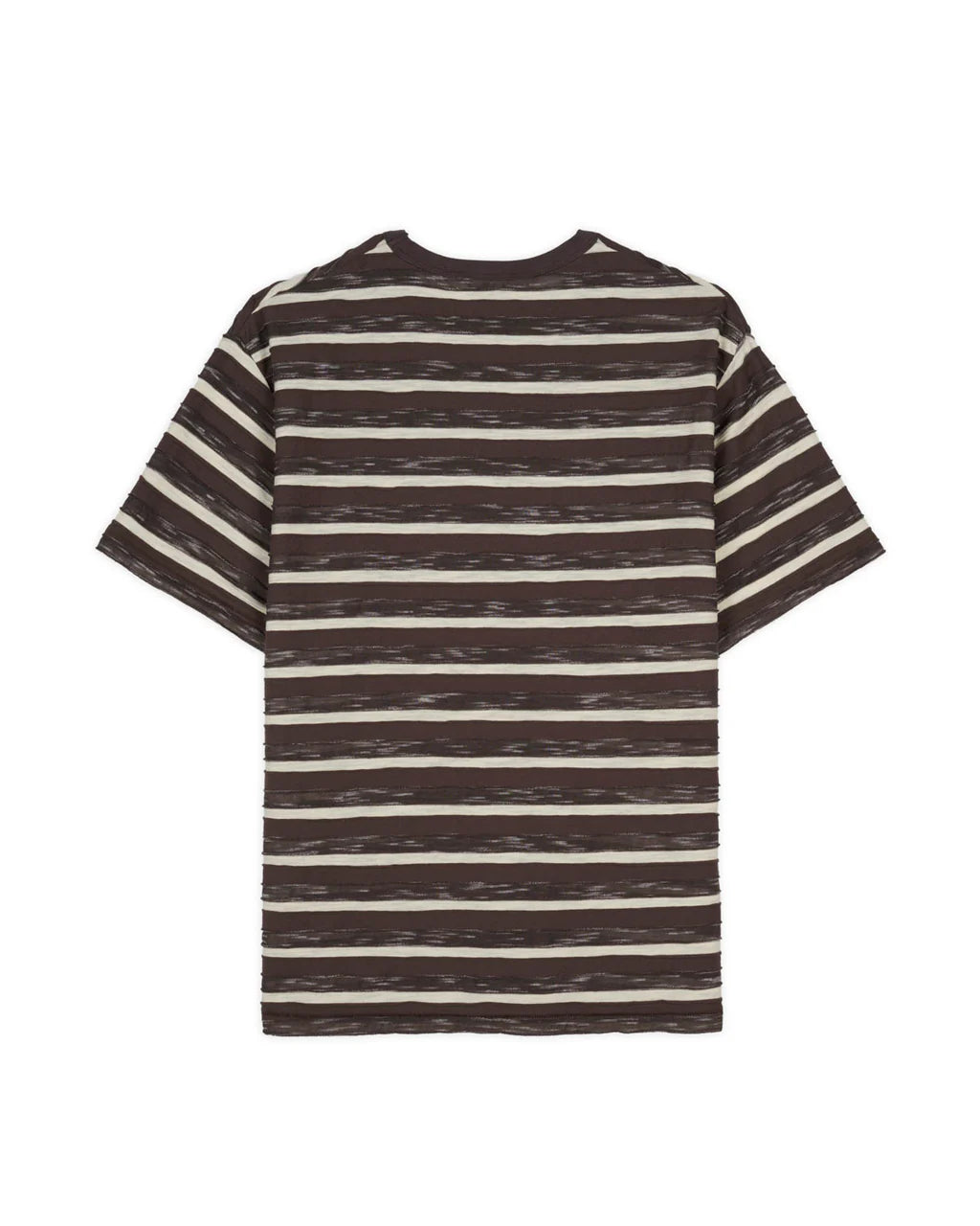 Braindead Casey Striped Tee Brown