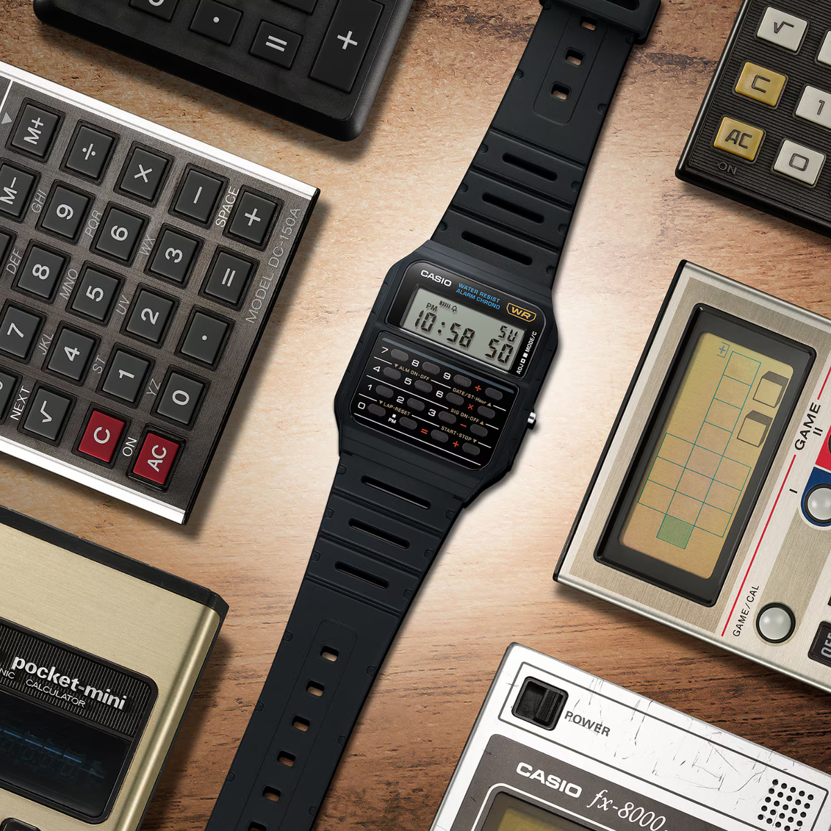 Casio Data Bank CA-53W-1Z Watch