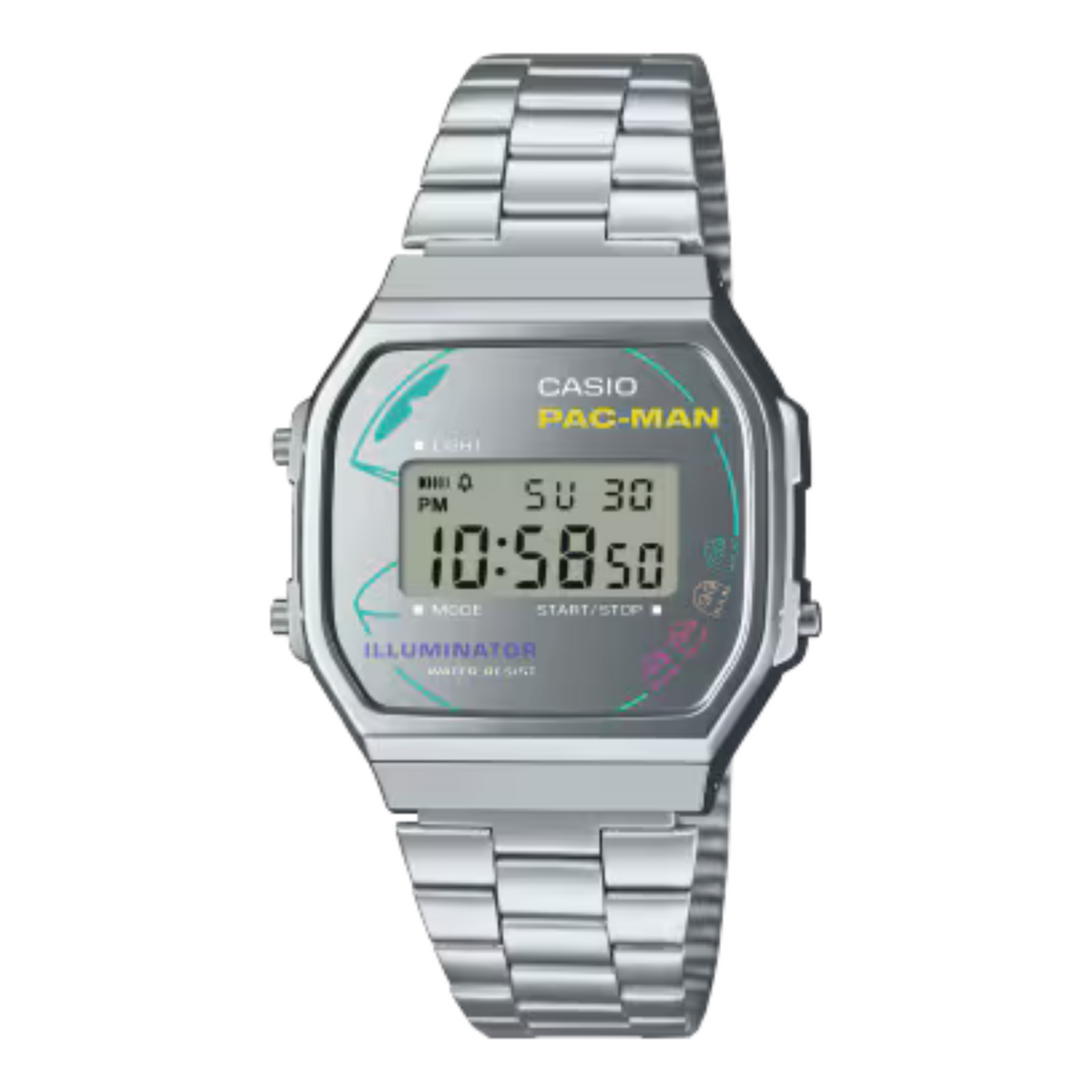 Casio PAC-MAN collaboration A168WEPC-7A Watch