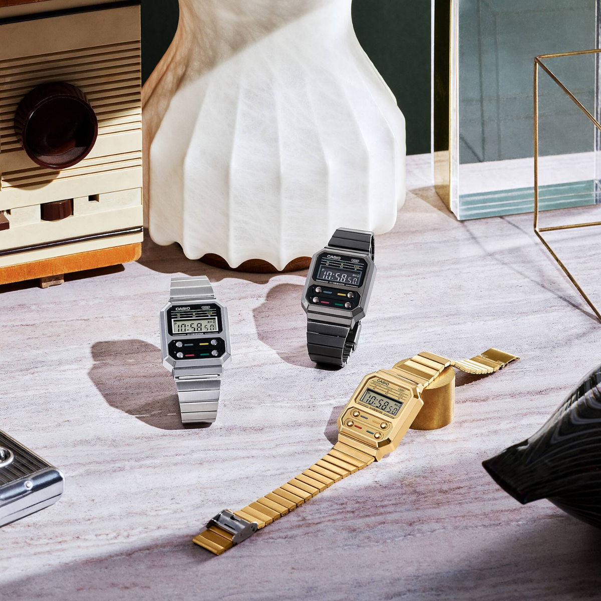 Casio Vintage A100WEG-9A Watch