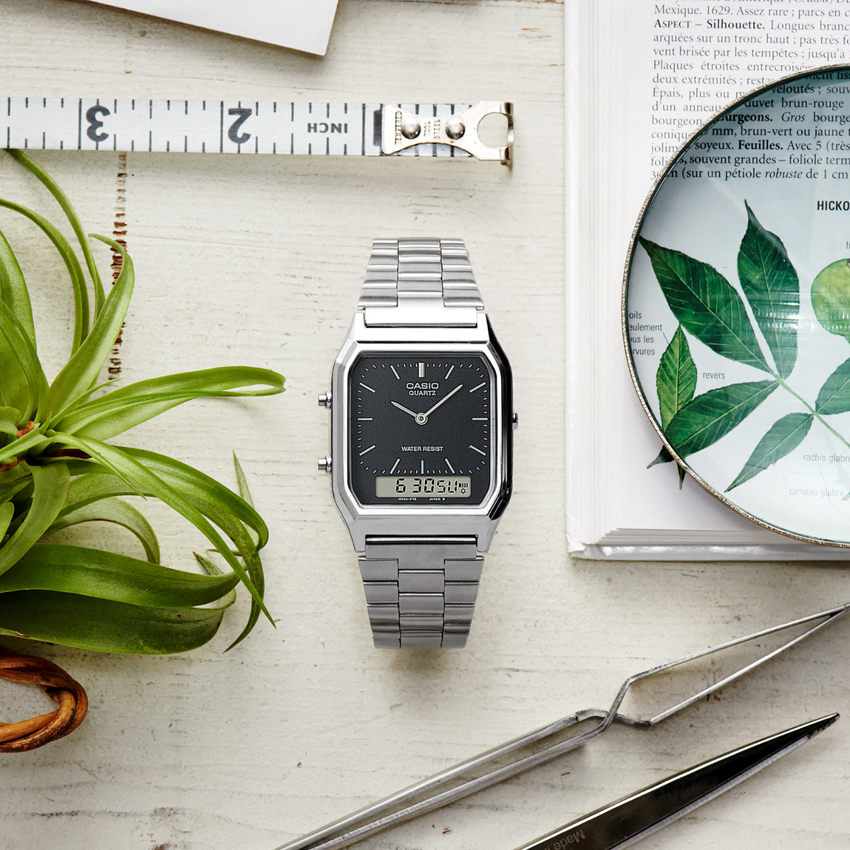 Casio Vintage AQ-230A-1DMQY Watch