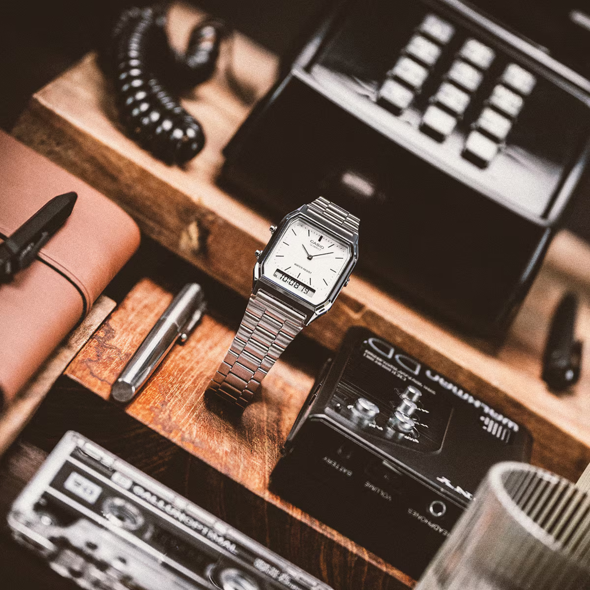 CASIO VINTAGE AQ-230A-7DMQY WATCH