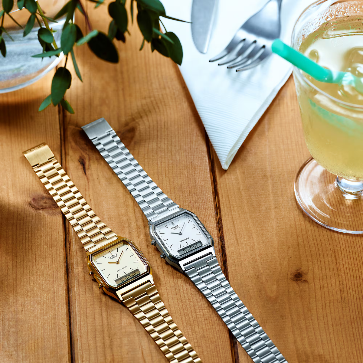 CASIO VINTAGE AQ-230A-7DMQY WATCH