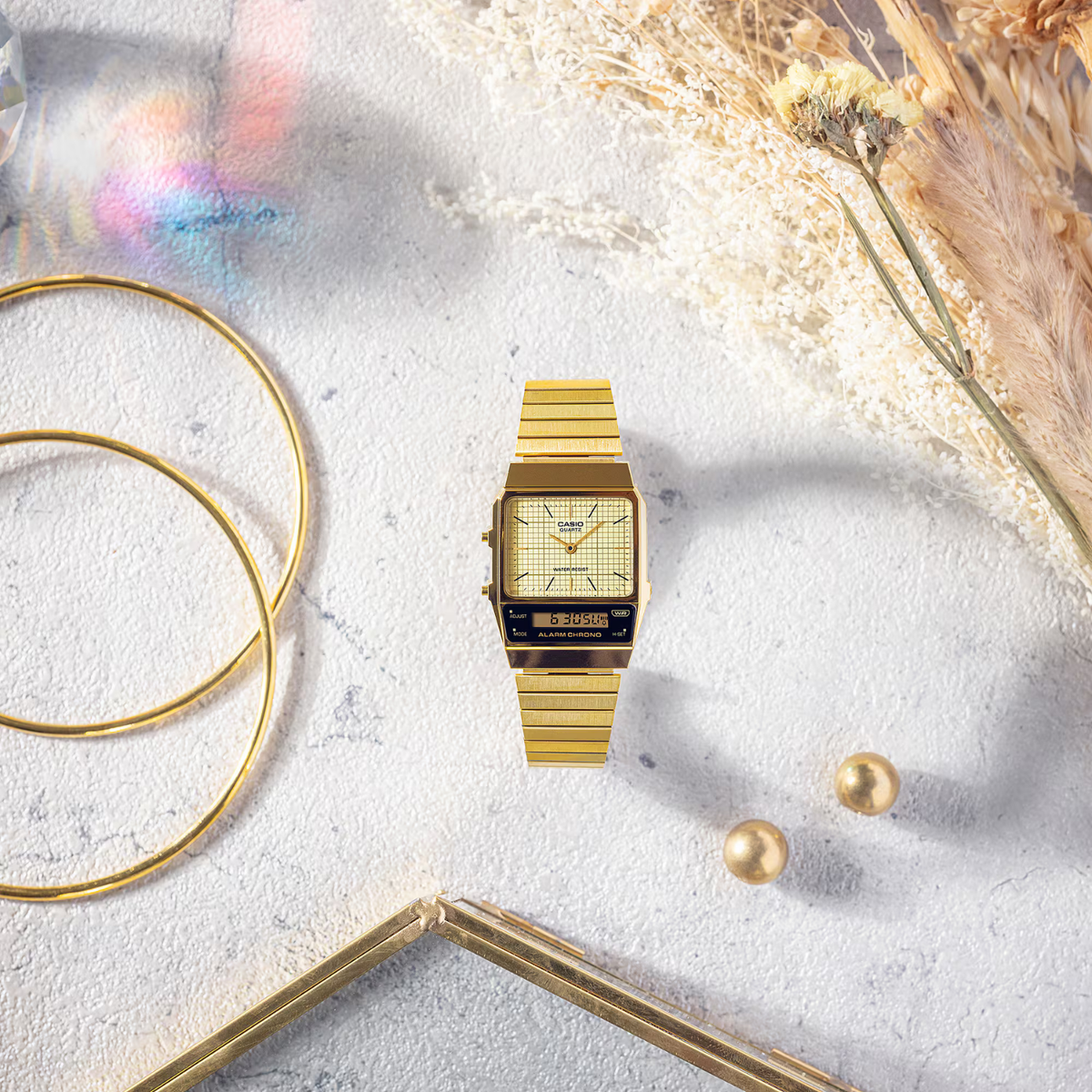 Casio Vintage AQ-800EG-9A Watch 