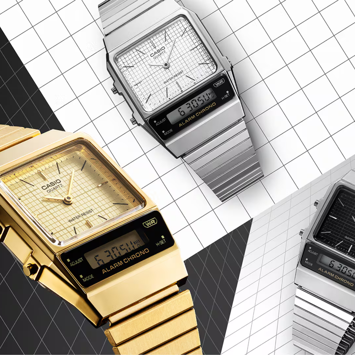 Casio Vintage AQ-800EG-9A Watch 