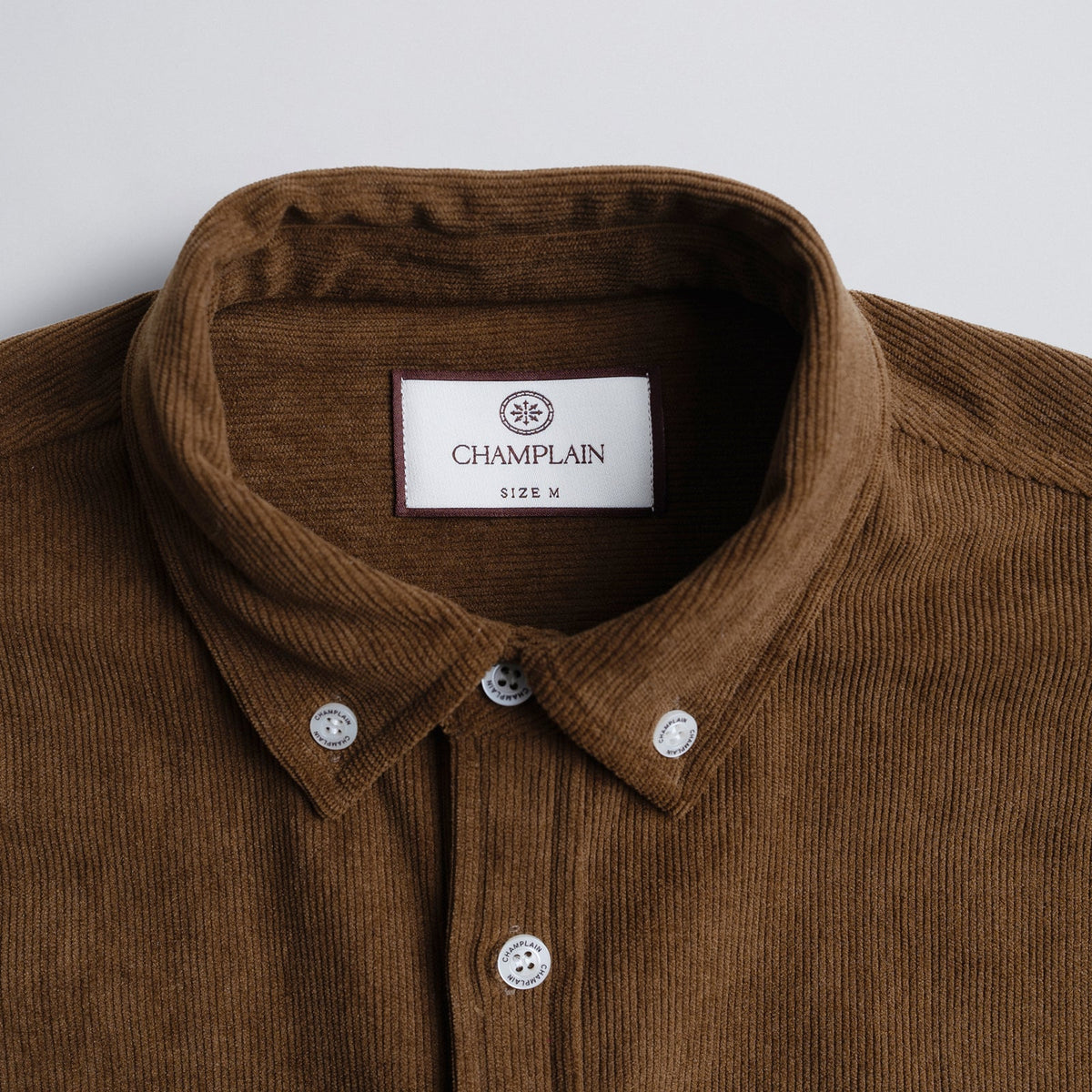 Champlain Cord Shirt Brown