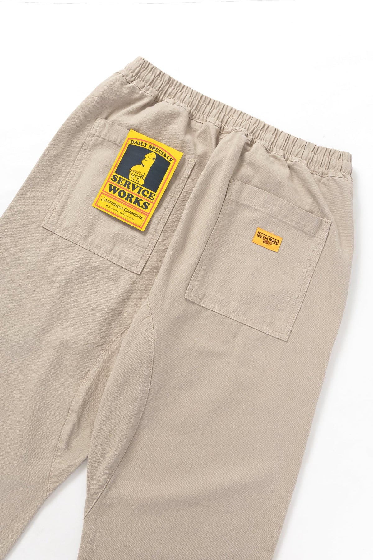 Service Works Classic Chef Pants Stone