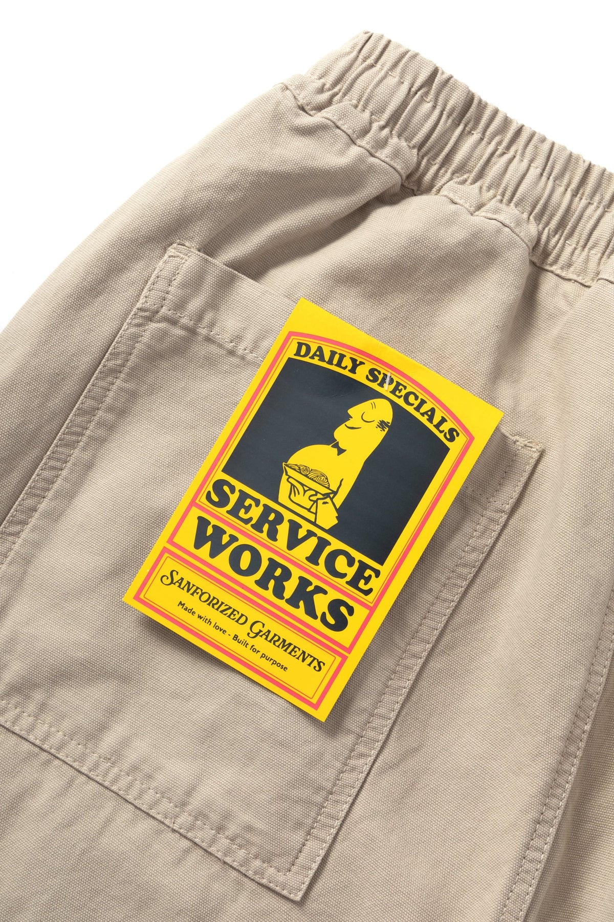 Service Works Classic Chef Pants Stone
