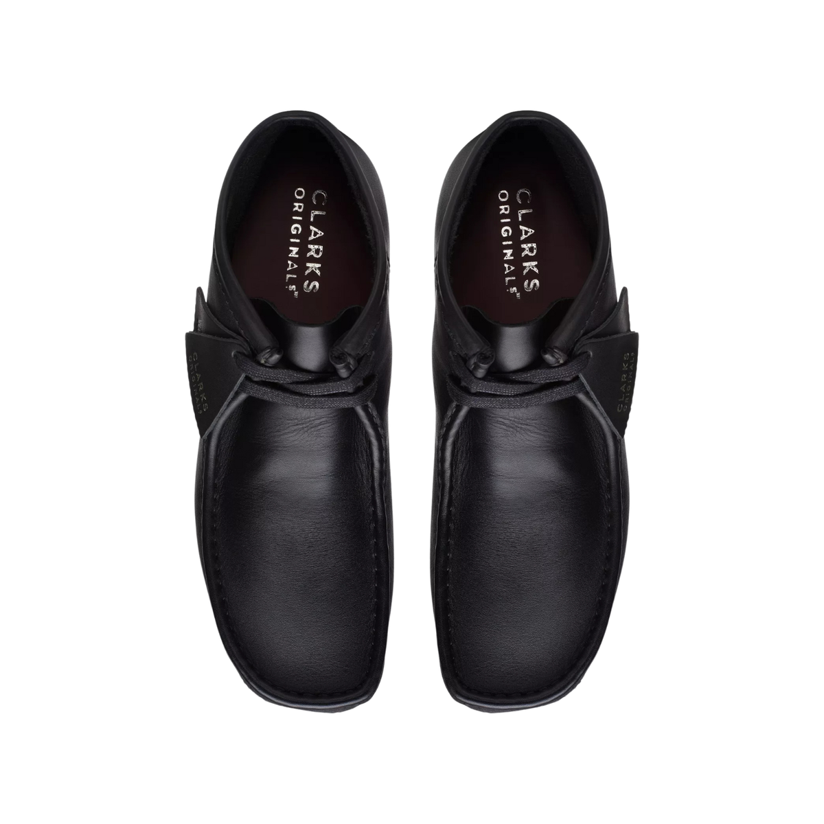 Clarks Wallabee Boot Black Leather