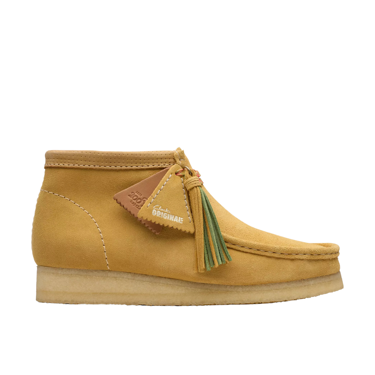 Clarks Wallabee Boot Golden Tan Suede
