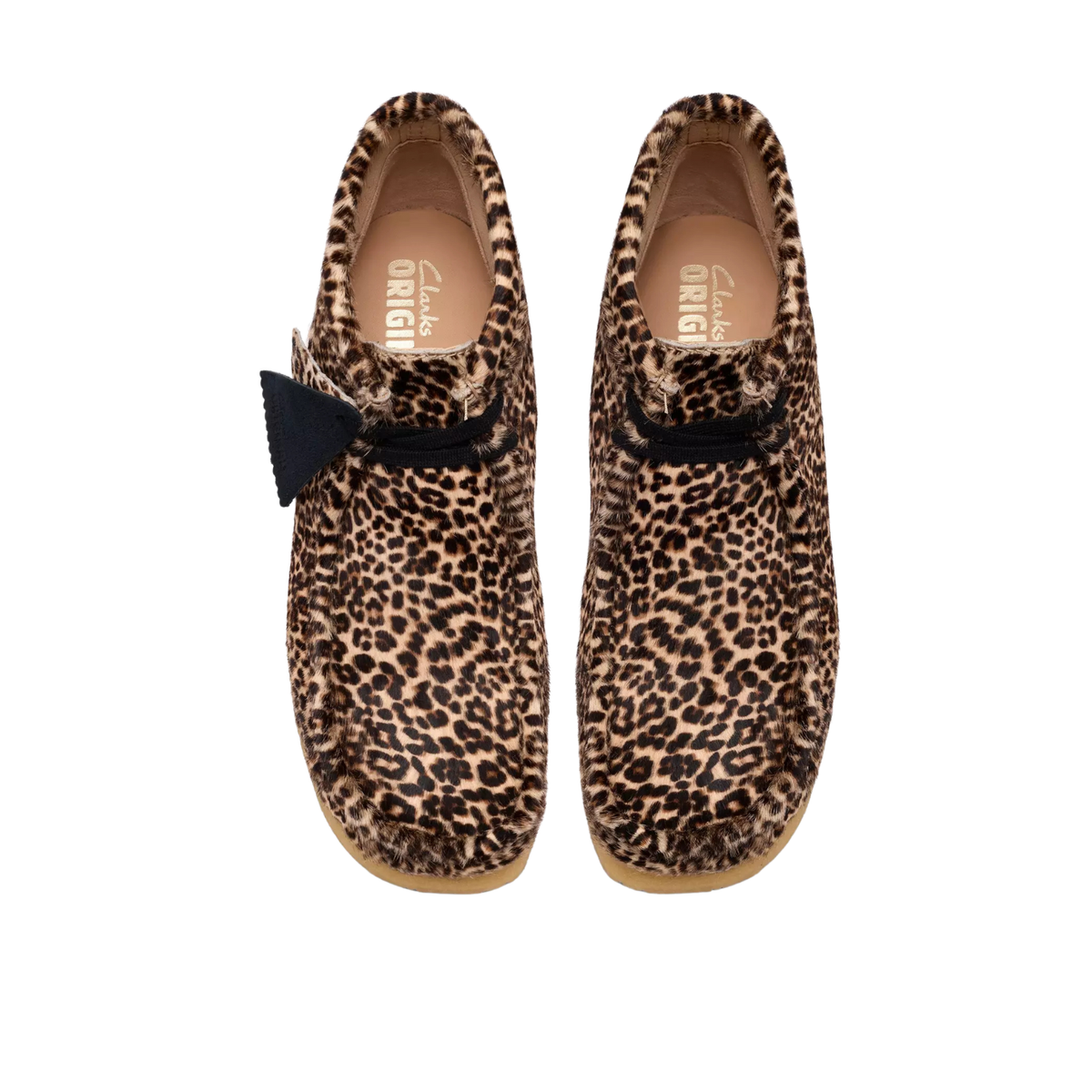 Clarks Wallabee Boot Leopard Print
