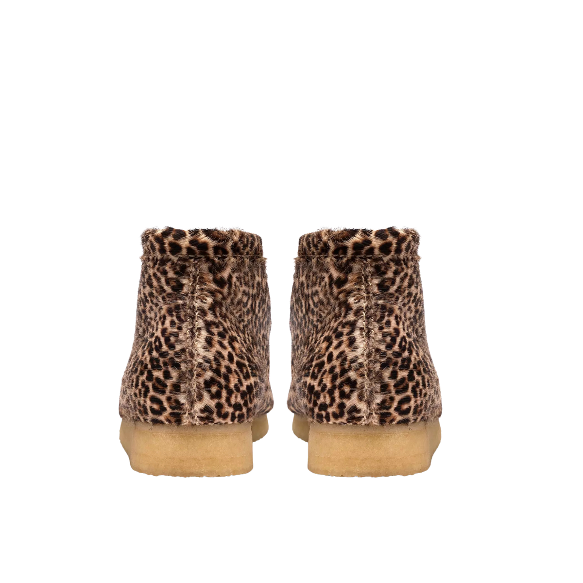 Clarks Wallabee Boot Leopard Print