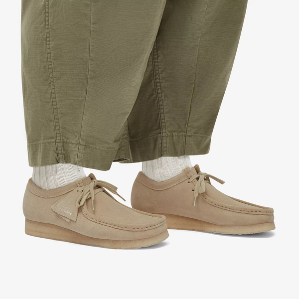 靴 Clarks Wallabee. Maple Combi MAPLE ClarksWallabeeMapleSuede2_600x