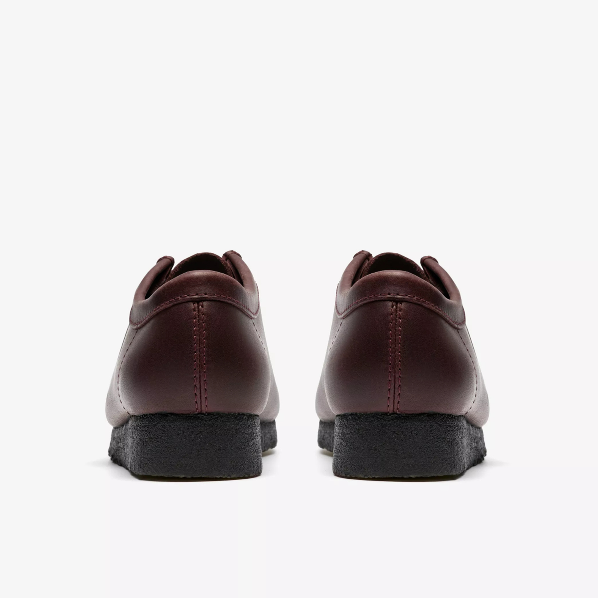 Clarks Wallabee Purple Grape Leather 