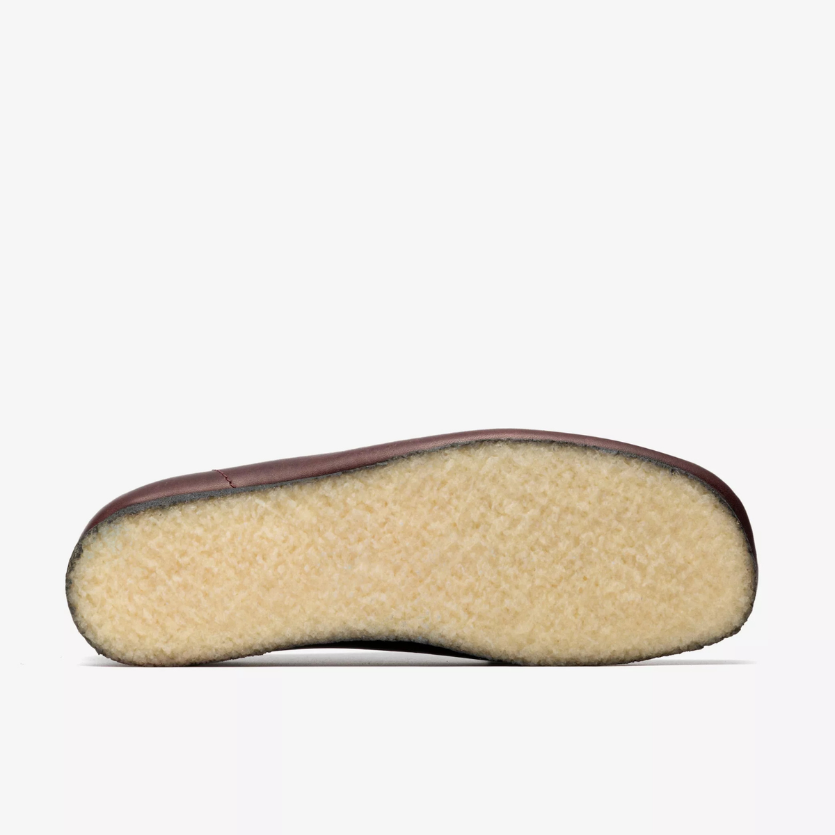Clarks Wallabee Purple Grape Leather 