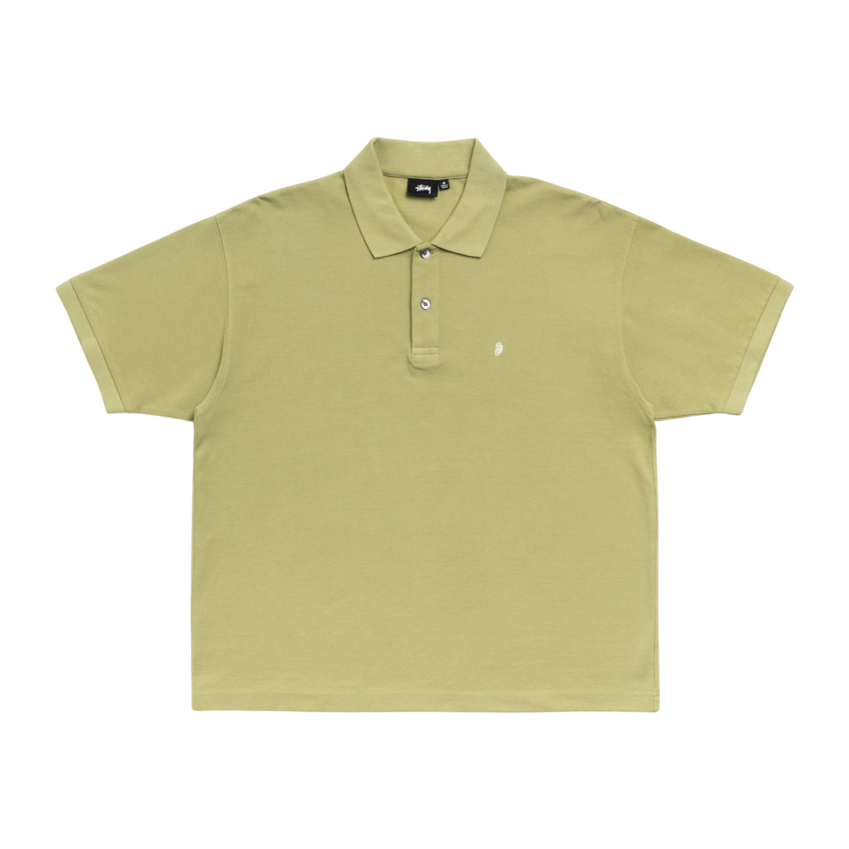 Stussy Classic Pique Polo Leaf