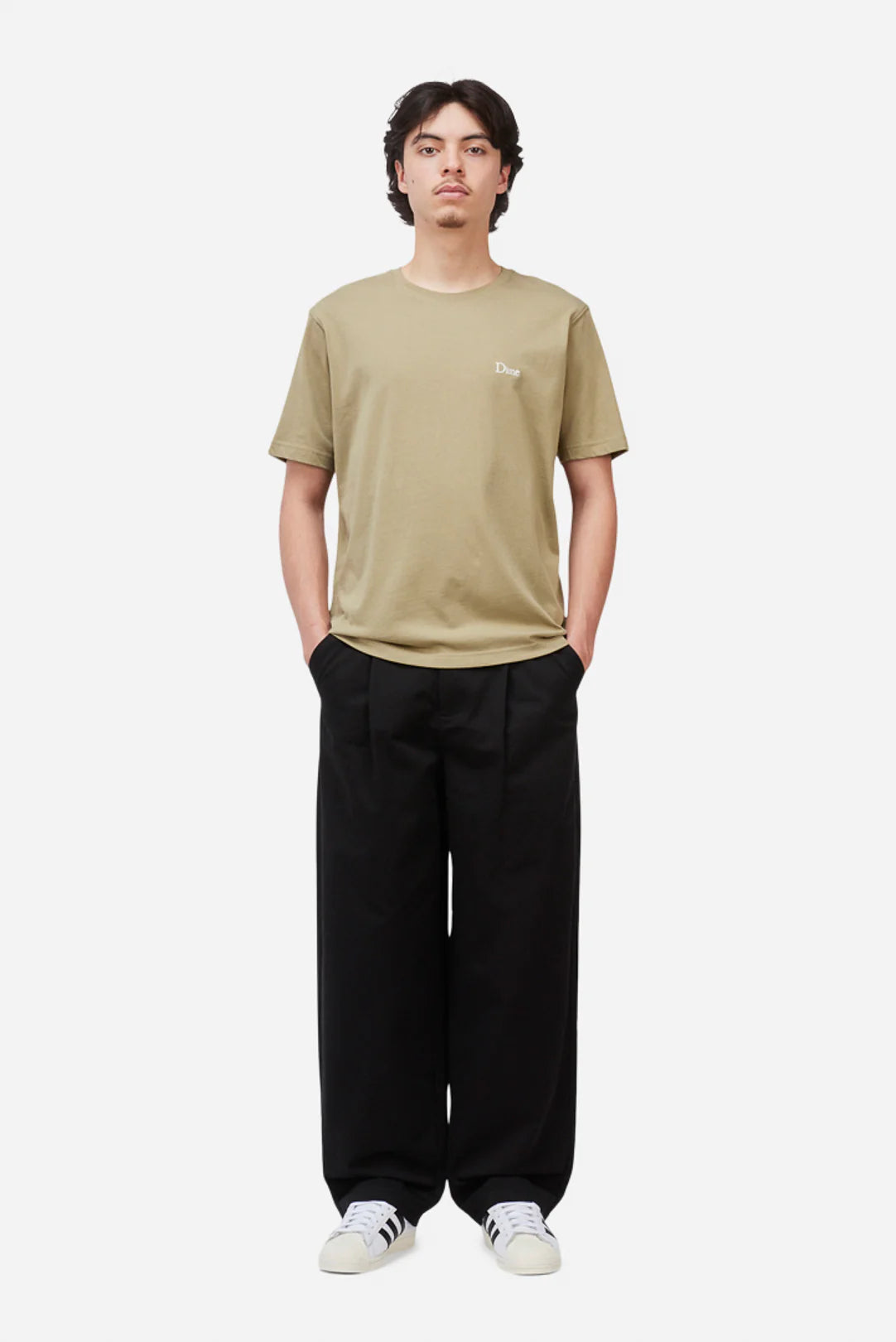 Dime Classic Small Logo T-Shirt Military Olive