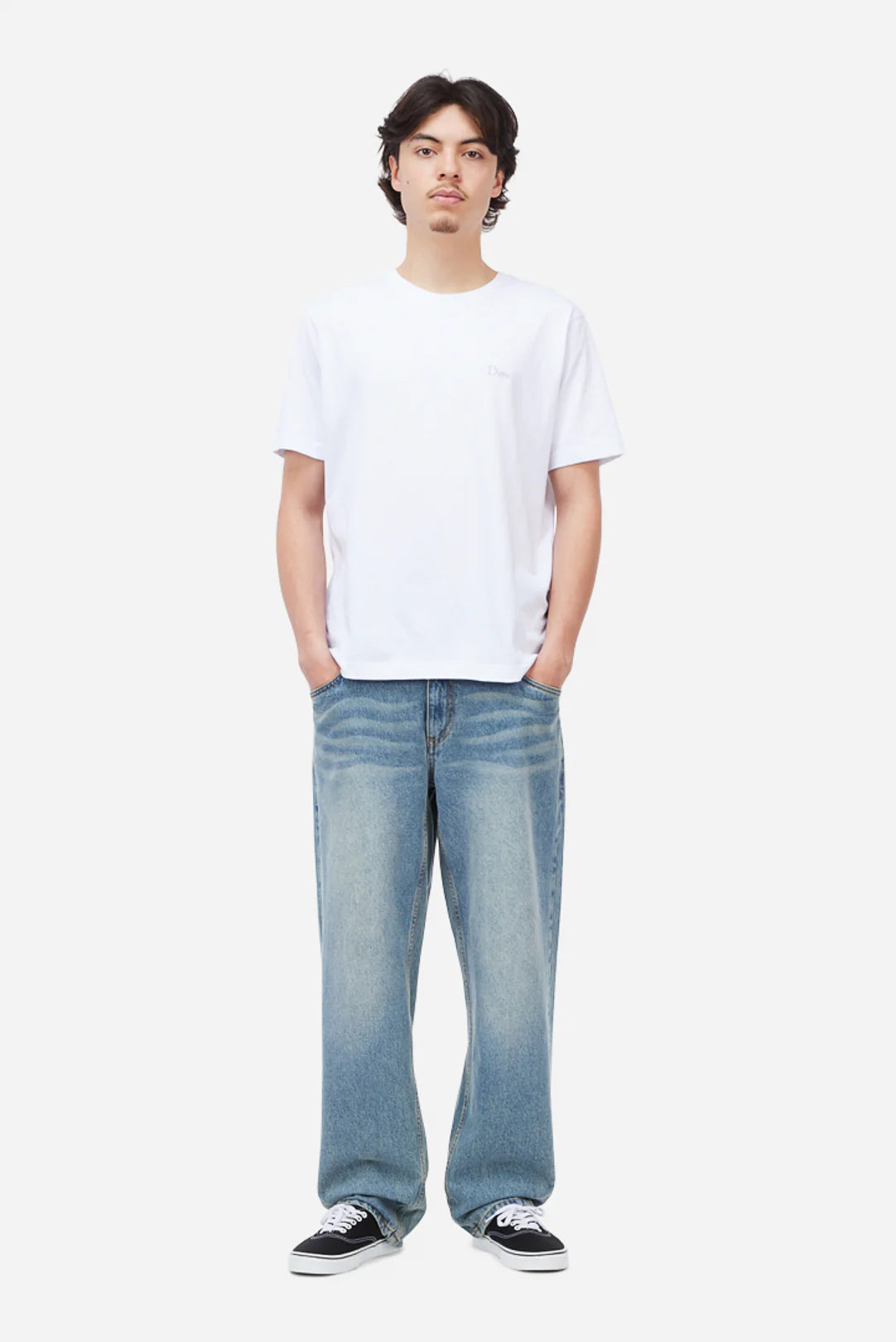 Dime Classic Small Logo T-Shirt White