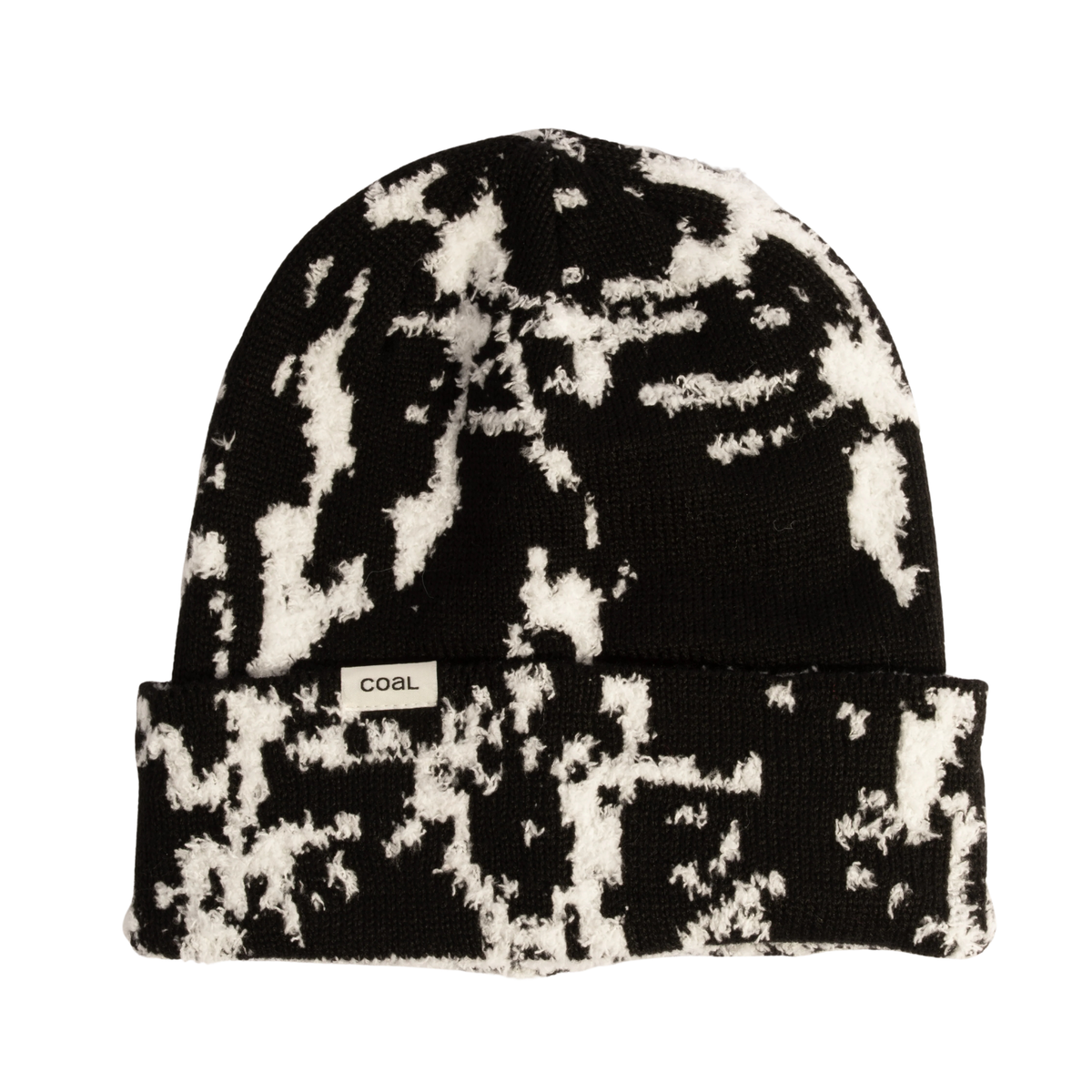Coal Artefact Toque Black/White