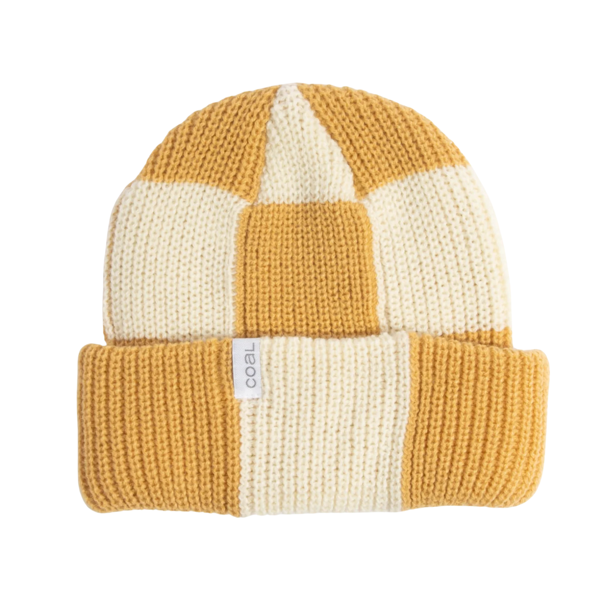 Coal Frena Baggy Toque Khaki Check