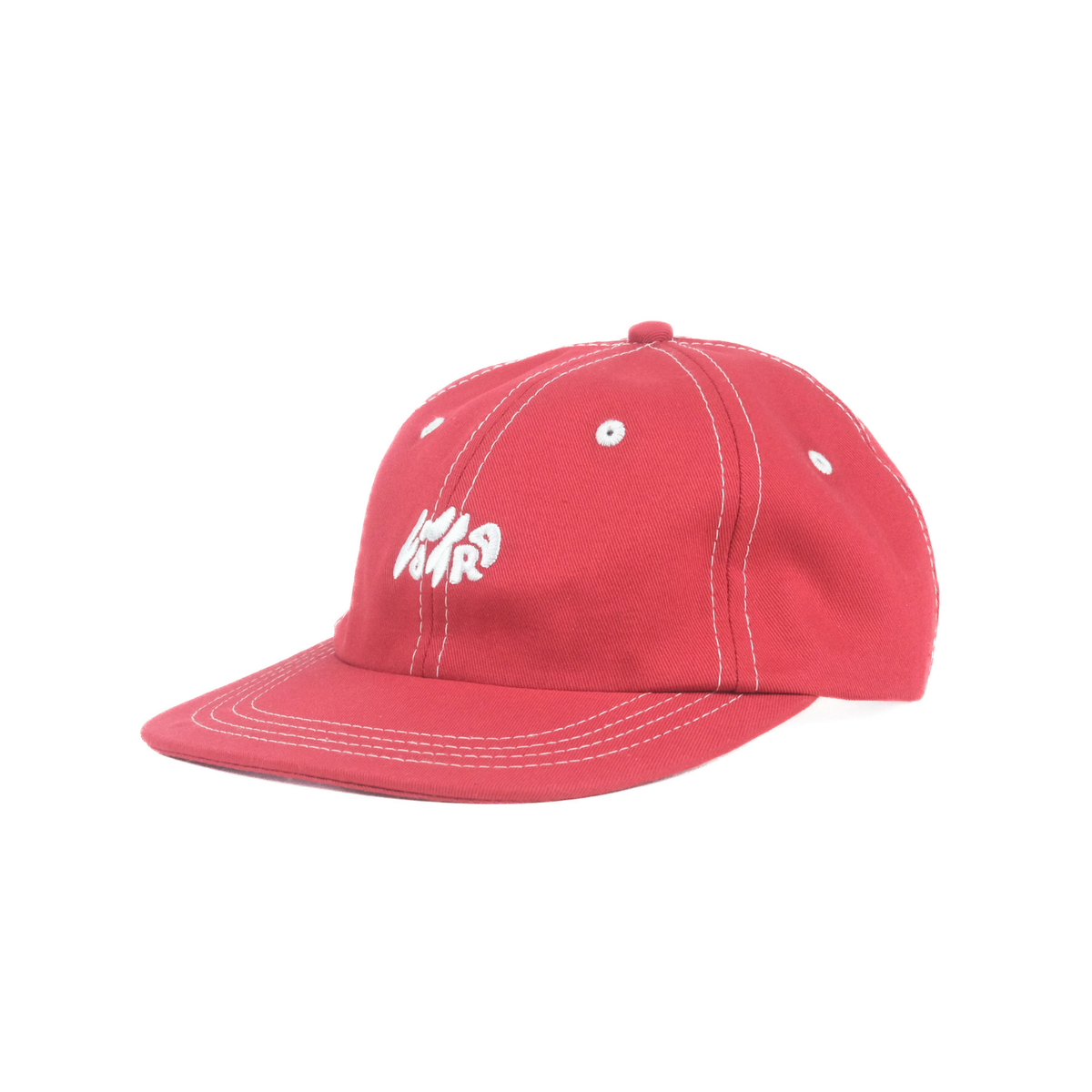 Contra 6-Panel Hat Red