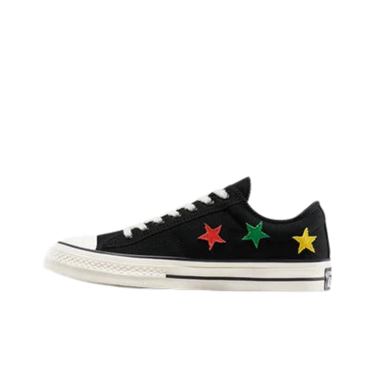 Converse x Daily Paper Star Player 76 OX - Black/Fern Green