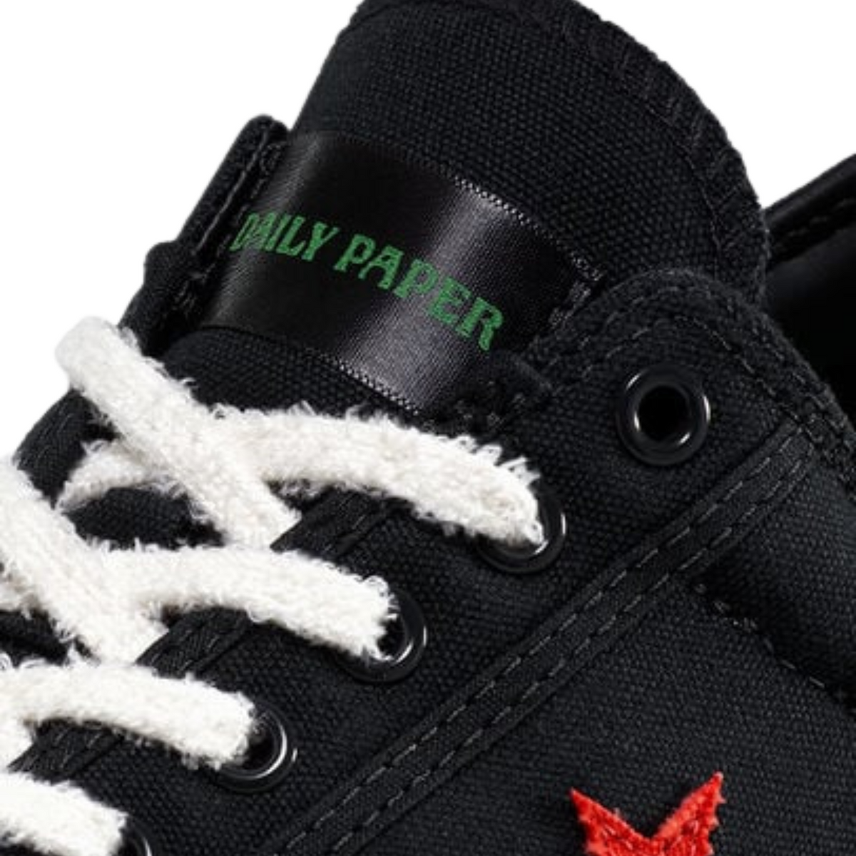 Converse x Daily Paper Star Player 76 OX - Black/Fern Green