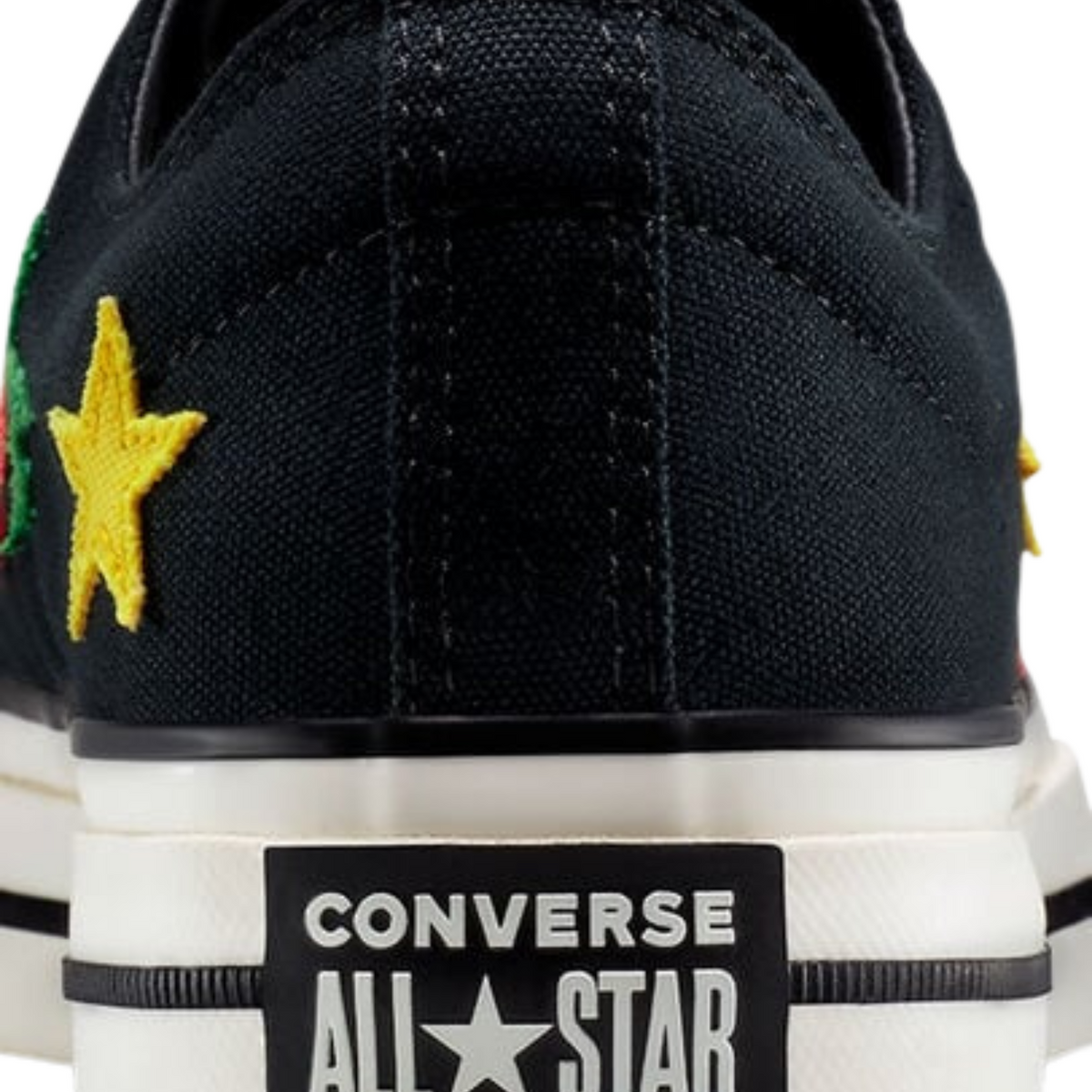 Converse x Daily Paper Star Player 76 OX - Black/Fern Green