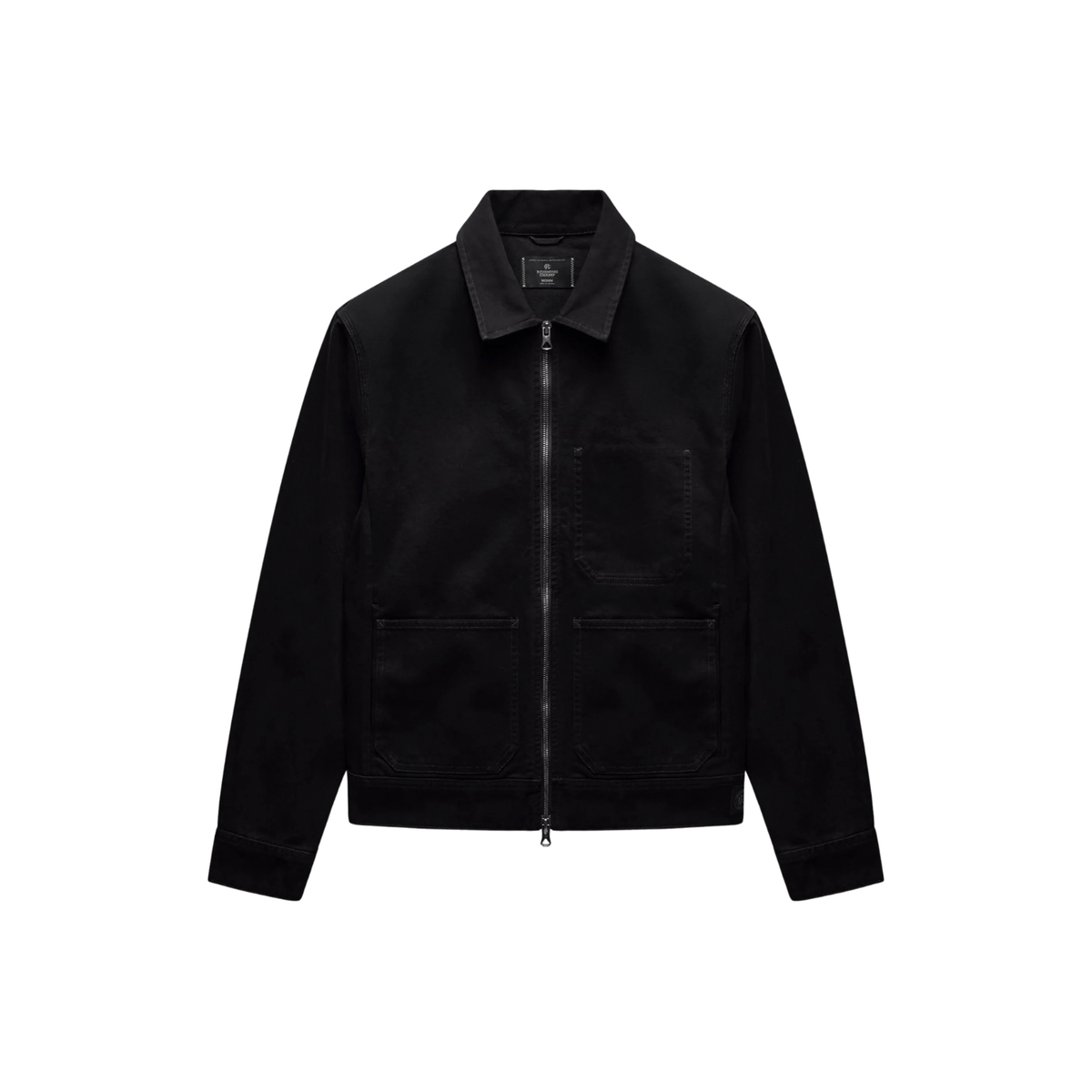 Cotton Canvas Grounds Jacket Black