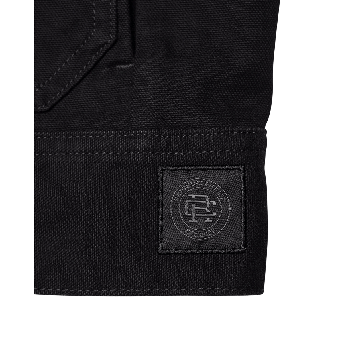Cotton Canvas Grounds Jacket Black