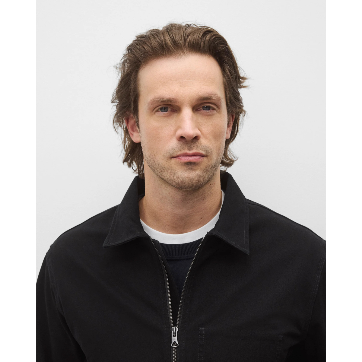 Cotton Canvas Grounds Jacket Black