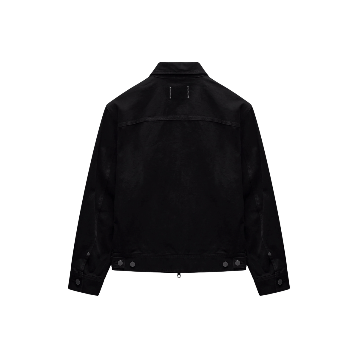 Cotton Canvas Grounds Jacket Black