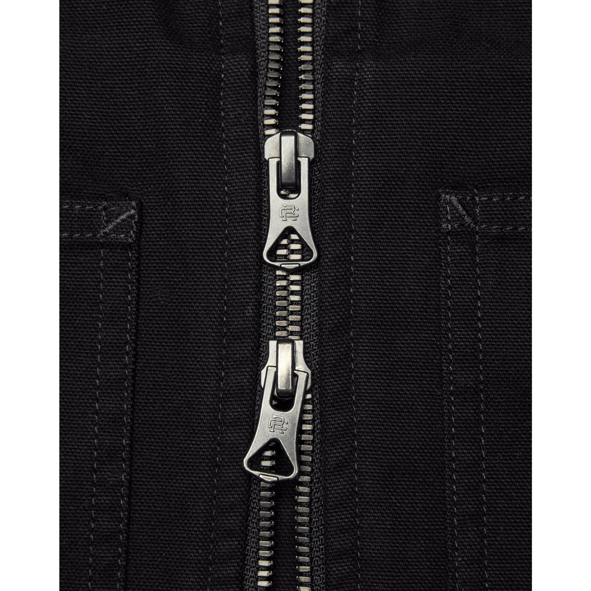 Cotton Canvas Grounds Jacket Black